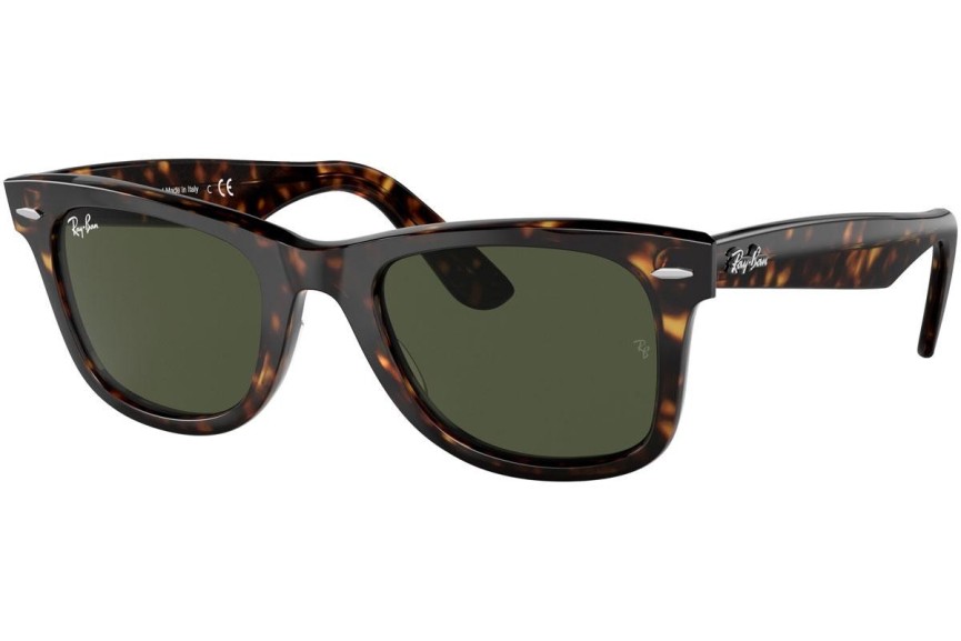 Sončna očala Ray-Ban Wayfarer RB2140 135931 Kvadratna Havana