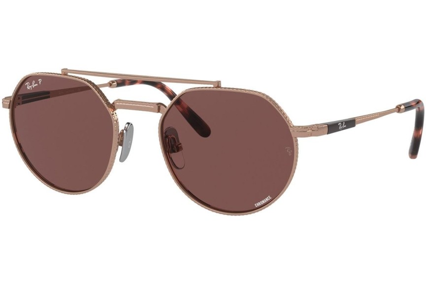 Sončna očala Ray-Ban Jack II Titanium Chromance Collection RB8265 3140AF Polarized Okrogla Zlata