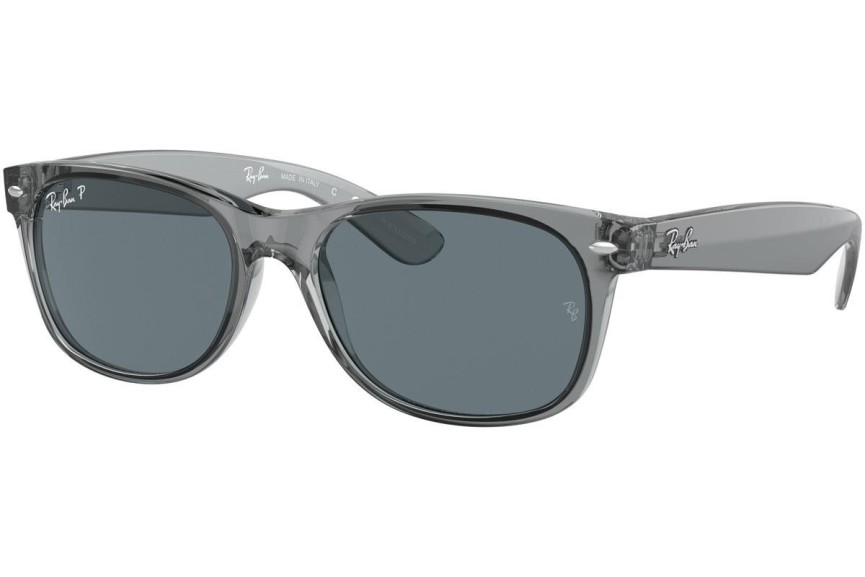 Sončna očala Ray-Ban New Wayfarer RB2132 64503R Polarized Kvadratna Siva