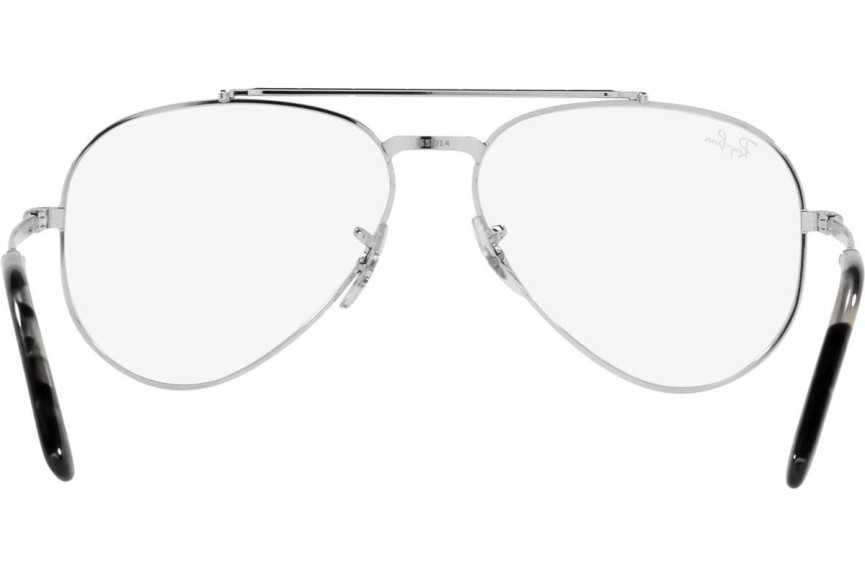 Očala Ray-Ban New Aviator RX3625V 2501 Pilotska Srebrna