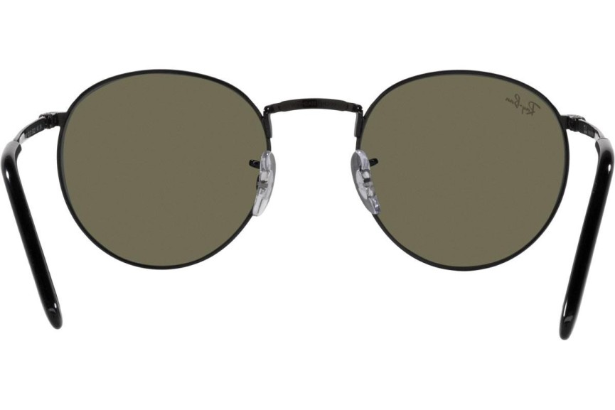 Sončna očala Ray-Ban New Round RB3637 002/G1 Okrogla Črna