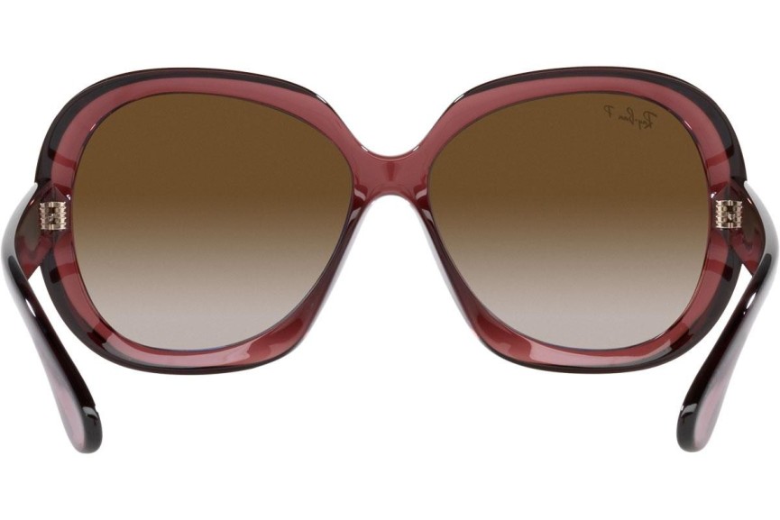 Sončna očala Ray-Ban Jackie Ohh II RB4098 6593T5 Polarized Oversize Rjava