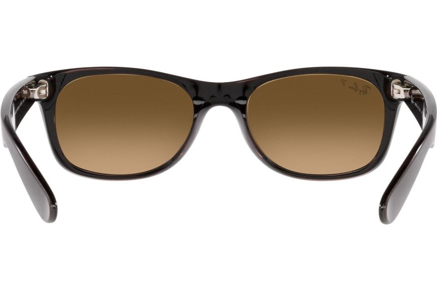 Sončna očala Ray-Ban New Wayfarer RB2132 6608M2 Polarized Kvadratna Rjava