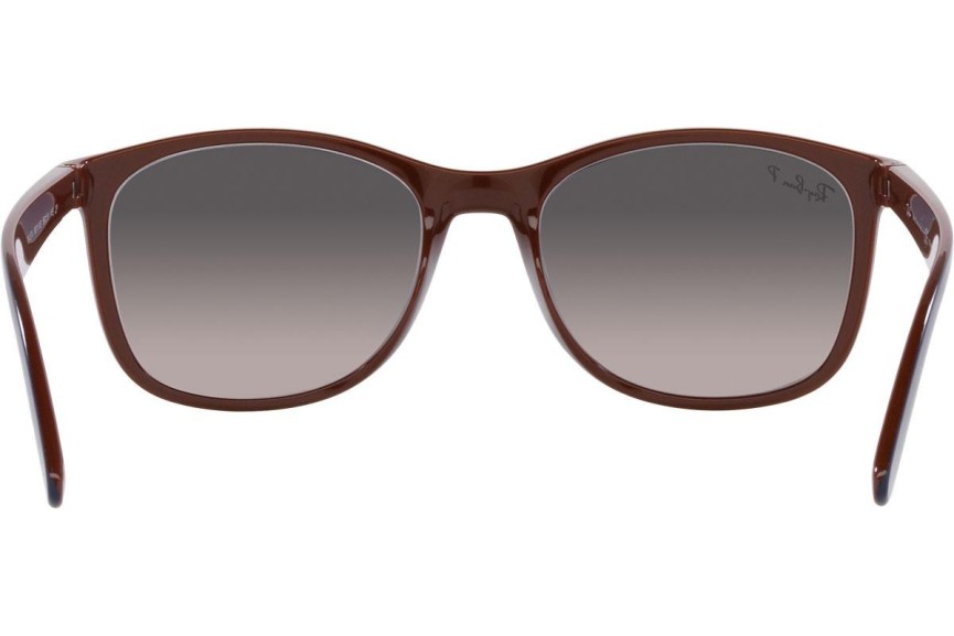 Sončna očala Ray-Ban RB4374 6601M3 Polarized Kvadratna Modra