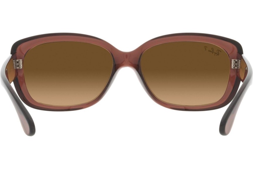 Sončna očala Ray-Ban Jackie Ohh RB4101 6593M2 Polarized Oversize Rjava