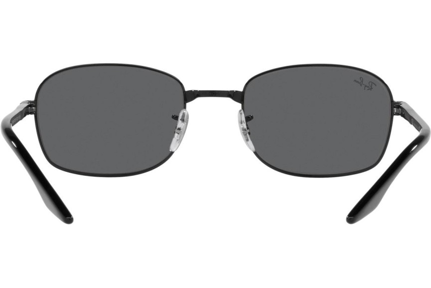 Sončna očala Ray-Ban RB3690 002/B1 Pravokotna Črna