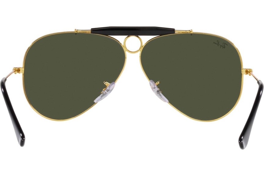 Sončna očala Ray-Ban Shooter RB3138 923931 Pilotska Zlata