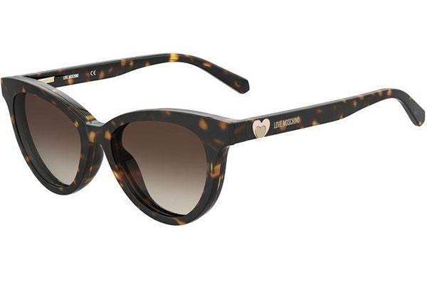 Očala Love Moschino MOL051/CS 086/HA Cat Eye Havana