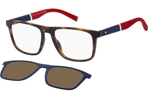 Očala Tommy Hilfiger TH1903/CS 086/SP Polarized Kvadratna Havana