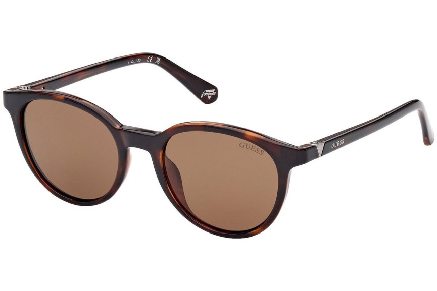 Sončna očala Guess GU5216 52H Polarized Okrogla Havana