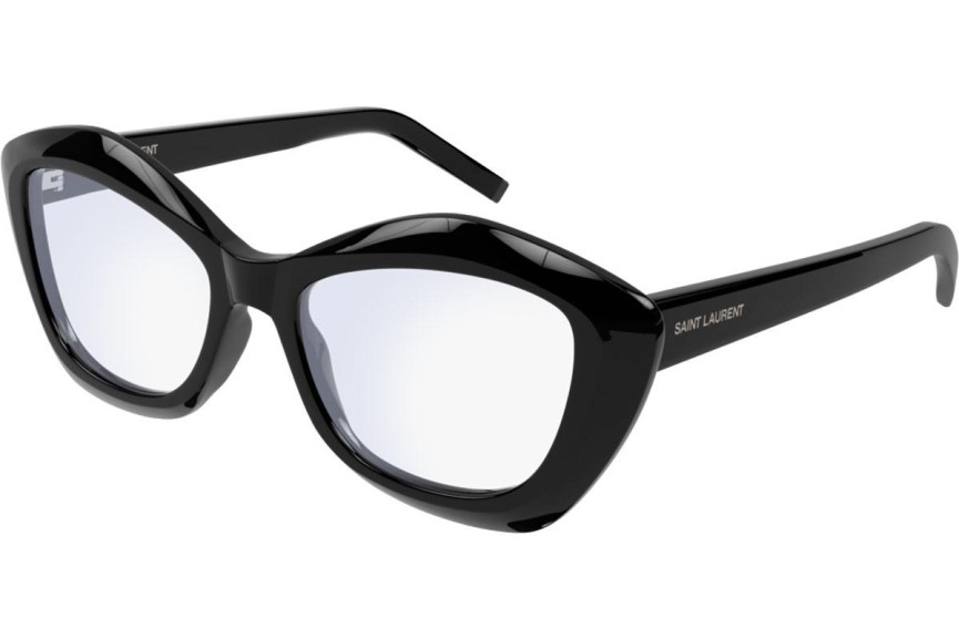 Očala Saint Laurent SL68OPT 001 Cat Eye Črna