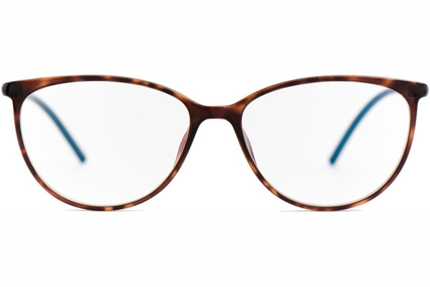 Očala OiO by eyerim Elara Tortoise Blue Light Polarized Ovalna Havana