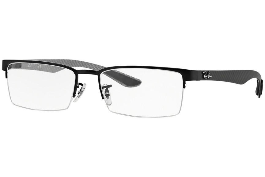 Očala Ray-Ban RX8412 2503 Pravokotna Črna