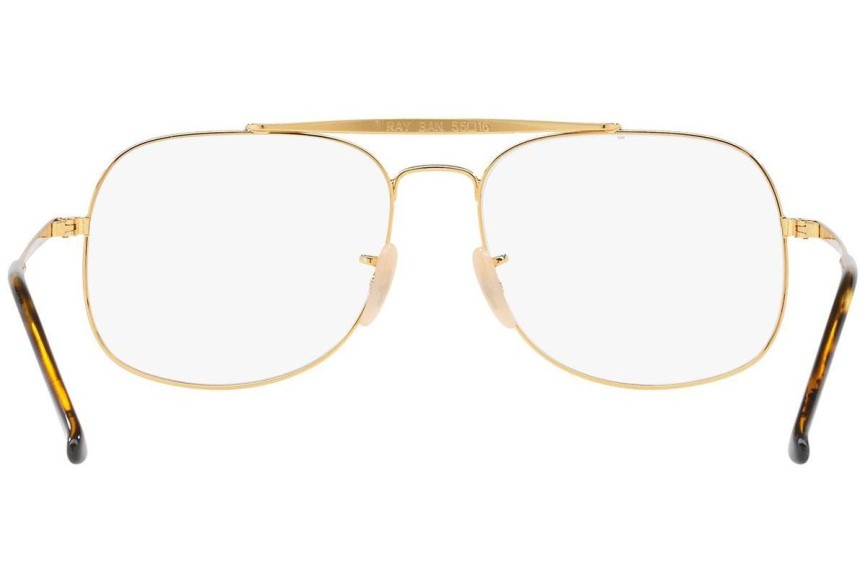 Očala Ray-Ban The General Optics RX6389 2500 Pilotska Zlata