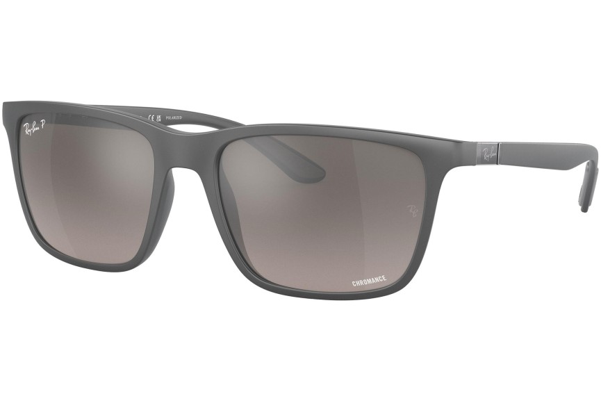 Sončna očala Ray-Ban Chromance Collection RB4385 60175J Polarized Kvadratna Siva