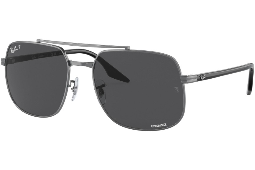 Sončna očala Ray-Ban Chromance Collection RB3699 004/K8 Polarized Kvadratna Srebrna