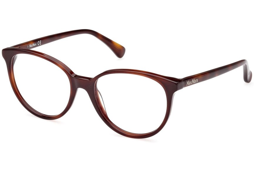 Očala Max Mara MM5084 052 Okrogla Havana