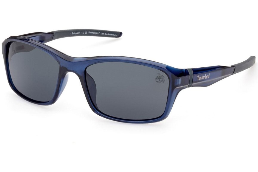 Sončna očala Timberland TB9293 90D Polarized Pravokotna Modra