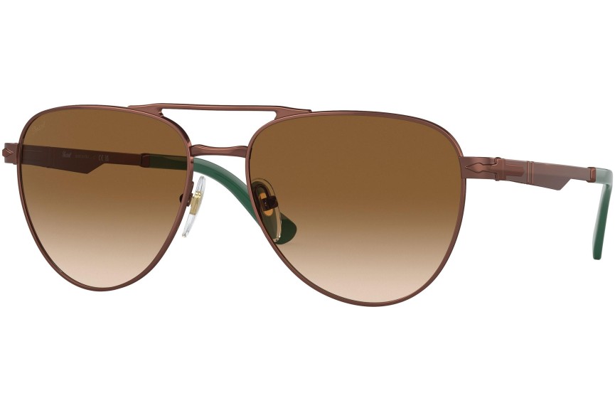 Sončna očala Persol PO1003S 112451 Pilotska Rjava