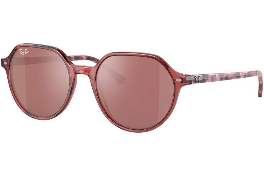 Sončna očala Ray-Ban Thalia RB2195 66372K Okrogla Roza