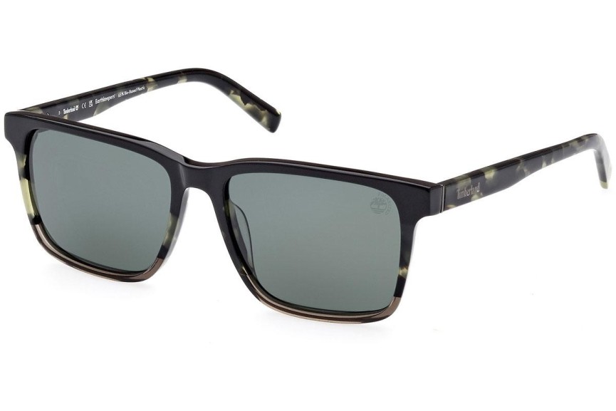 Sončna očala Timberland TB9306 53R Polarized Kvadratna Havana