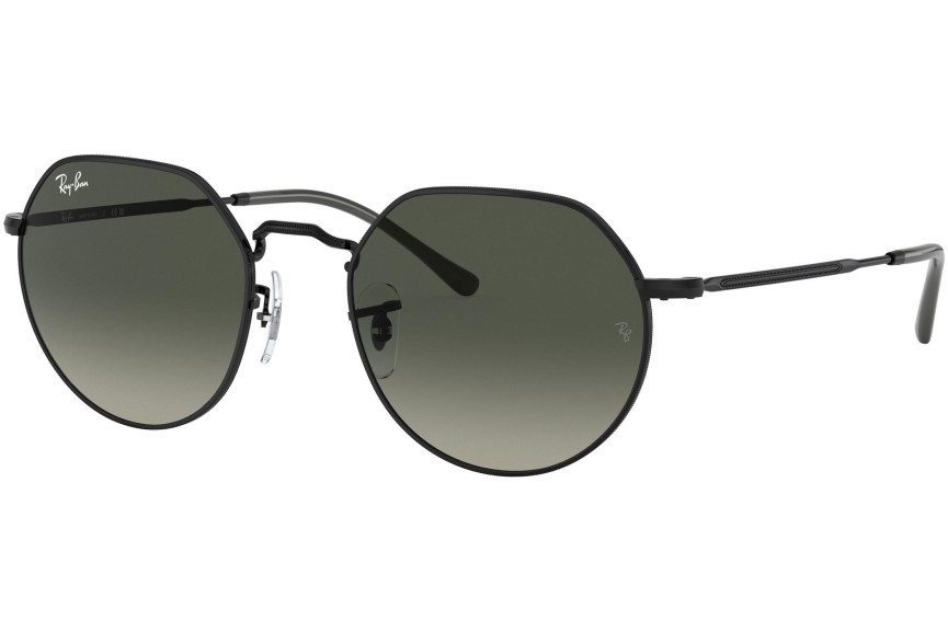 Sončna očala Ray-Ban Jack RB3565 002/71 Okrogla Črna