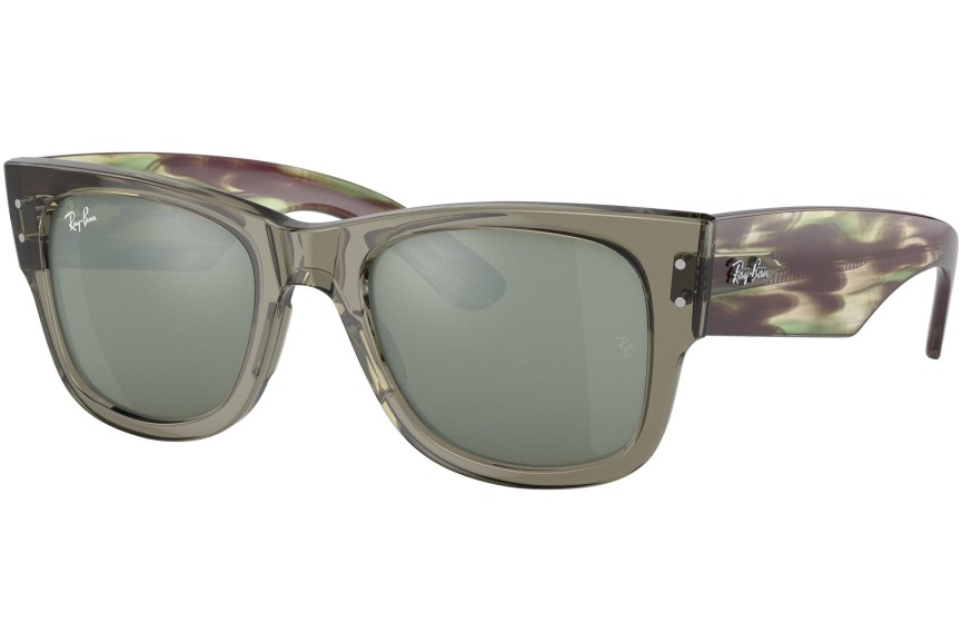 Sončna očala Ray-Ban Mega Wayfarer RB0840S 66355C Kvadratna Zelena