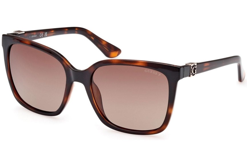 Sončna očala Guess GU7865 52H Polarized Kvadratna Havana