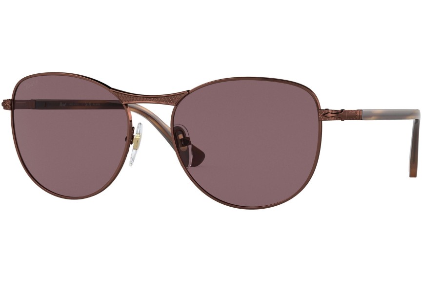 Sončna očala Persol PO1002S 1124AF Polarized Okrogla Rjava