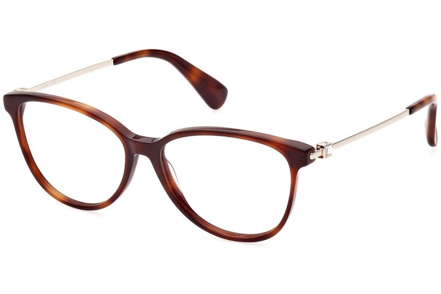 Očala Max Mara MM5078 052 Okrogla Havana