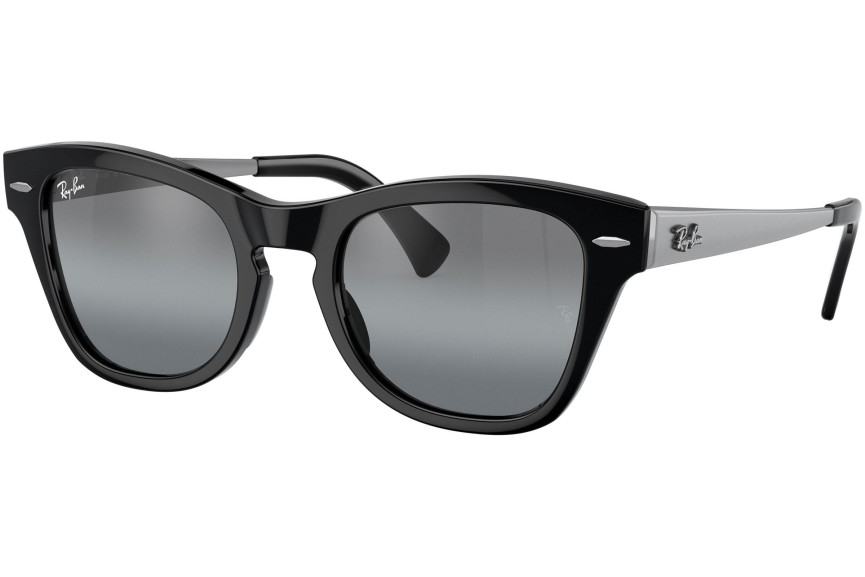 Sončna očala Ray-Ban RB0707SM 901/G6 Kvadratna Črna