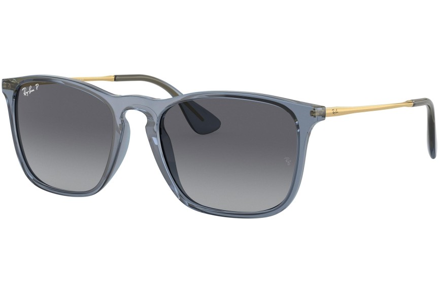 Sončna očala Ray-Ban Chris RB4187 6592T3 Polarized Kvadratna Modra