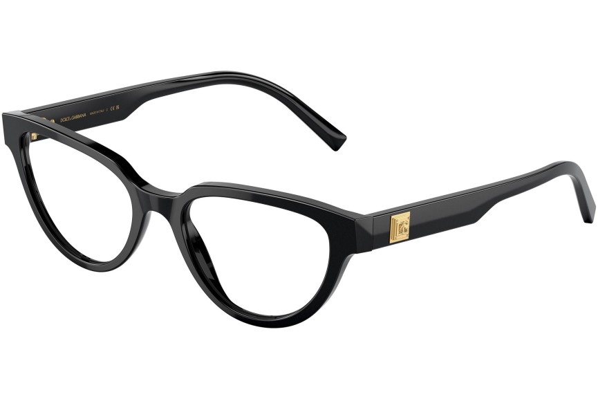 Očala Dolce & Gabbana DG3358 501 Cat Eye Črna