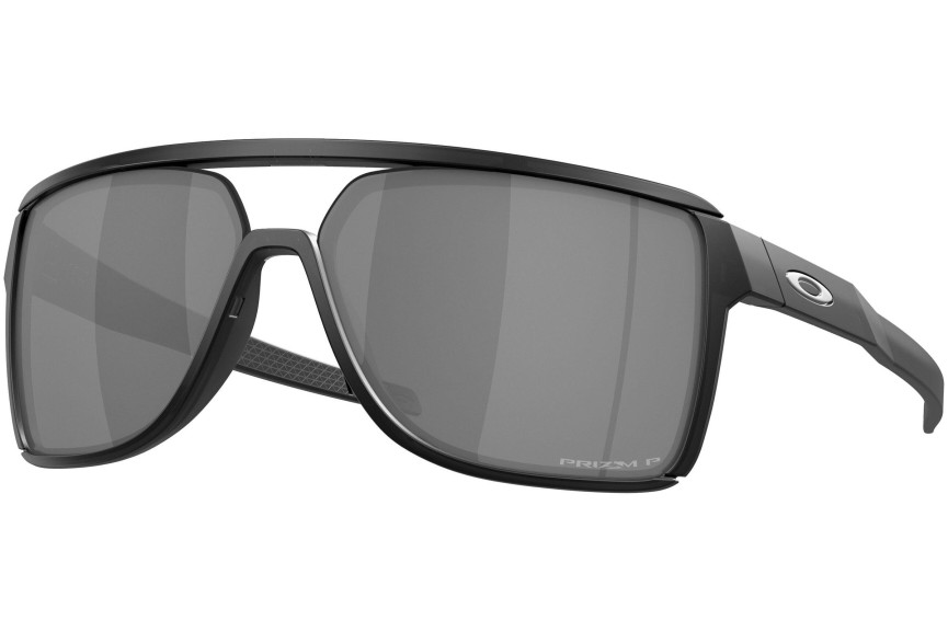 Sončna očala Oakley Castel OO9147-02 Polarized Kvadratna Črna