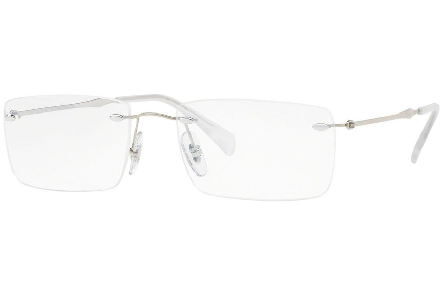 Očala Ray-Ban RX8755 1002 Pravokotna Srebrna