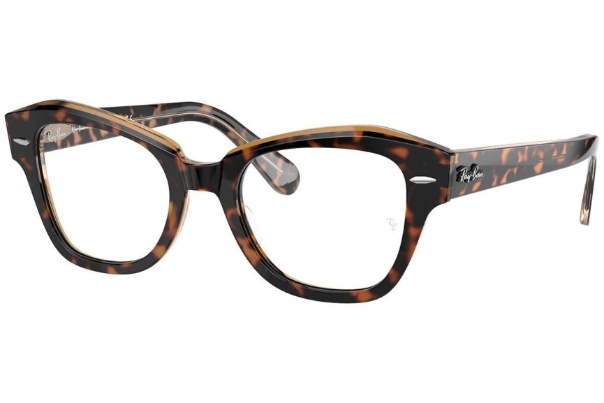 Očala Ray-Ban State Street RX5486 5989 Cat Eye Havana