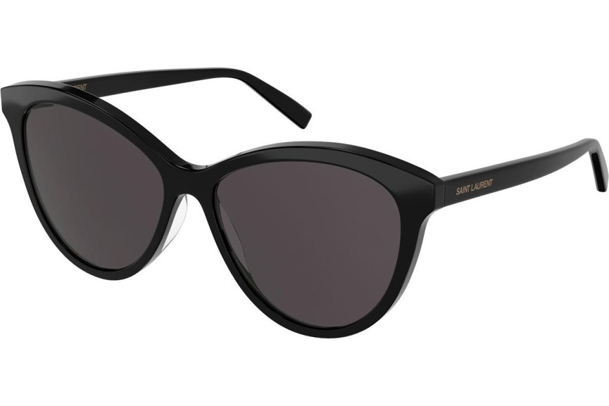 Sončna očala Saint Laurent SL456 001 Cat Eye Črna