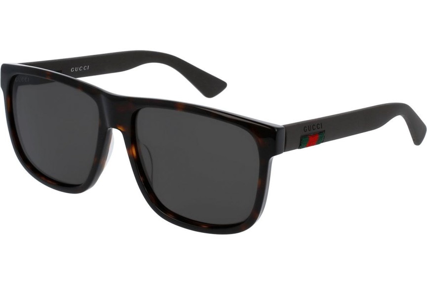 Sončna očala Gucci GG0010S 003 Polarized Kvadratna Havana