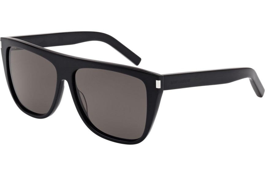 Sončna očala Saint Laurent SL1 002 Flat Top Črna