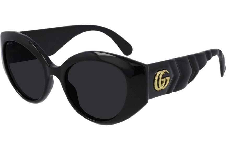 Sončna očala Gucci GG0809S 001 Cat Eye Črna