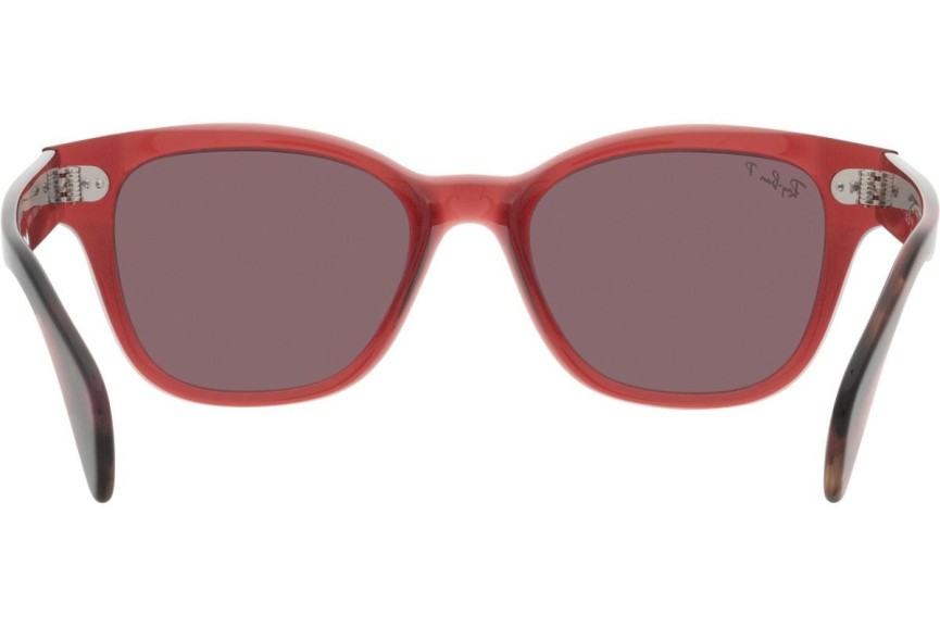 Sončna očala Ray-Ban RB0880S 6639AF Polarized Kvadratna Roza