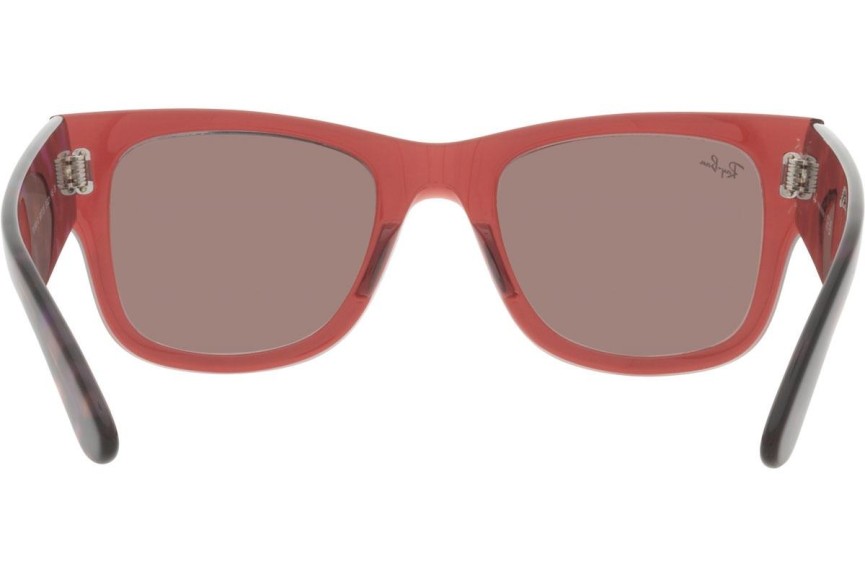 Sončna očala Ray-Ban Mega Wayfarer RB0840S 66372K Kvadratna Roza