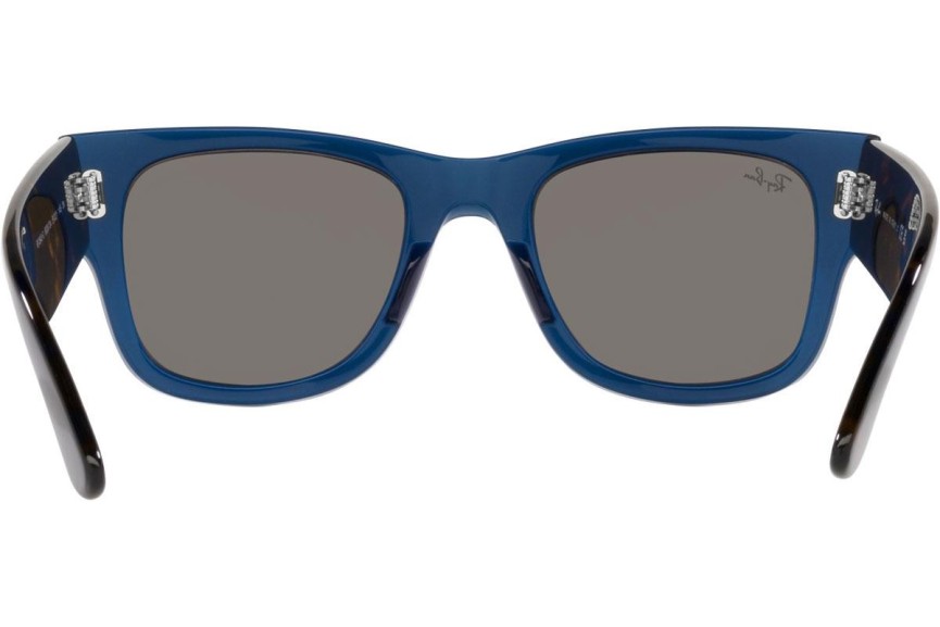 Sončna očala Ray-Ban Mega Wayfarer RB0840S 6638O4 Kvadratna Modra