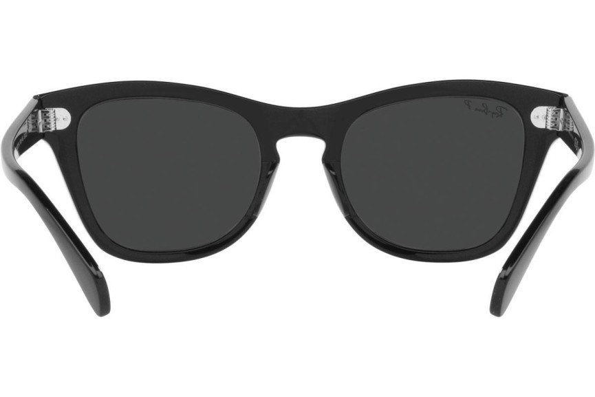 Sončna očala Ray-Ban RB0707S 901/48 Polarized Kvadratna Črna