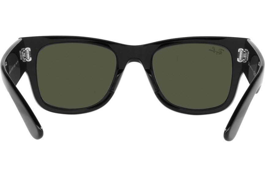 Sončna očala Ray-Ban Mega Wayfarer RB0840S 901/31 Kvadratna Črna