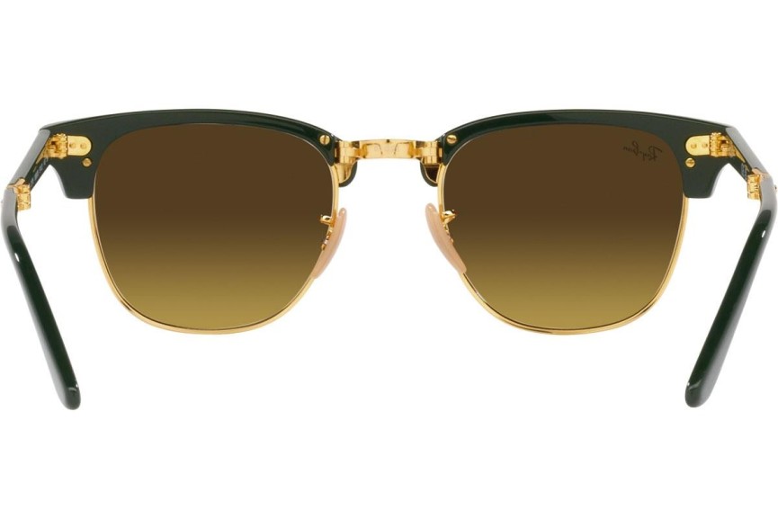 Sončna očala Ray-Ban Clubmaster Folding RB2176 136885 Zgornji okvir Zelena