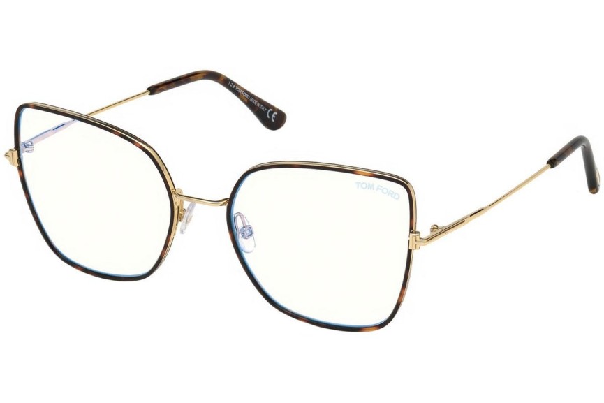 Očala Tom Ford FT5630-B 052 Cat Eye Havana