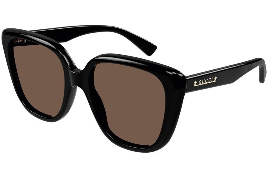 Sončna očala Gucci GG1169S 001 Polarized Cat Eye Črna