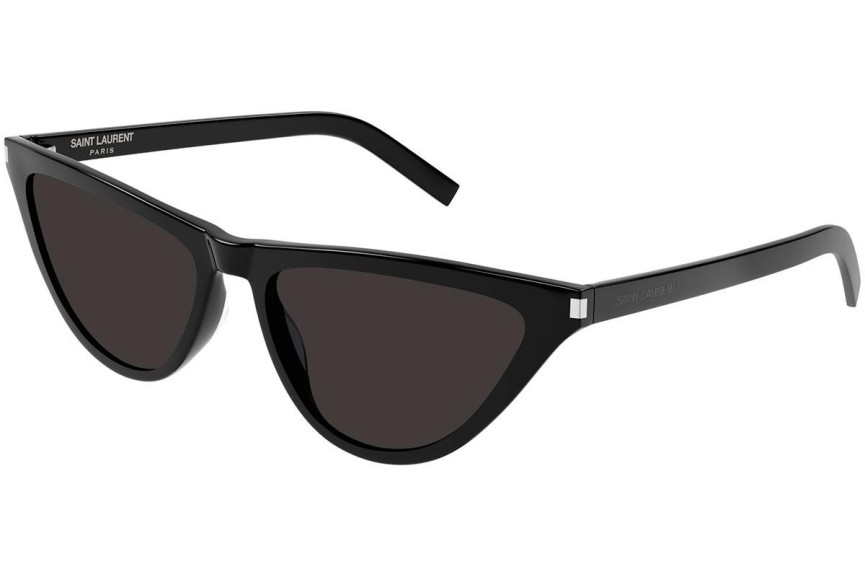 Sončna očala Saint Laurent SL550SLIM 001 Cat Eye Črna