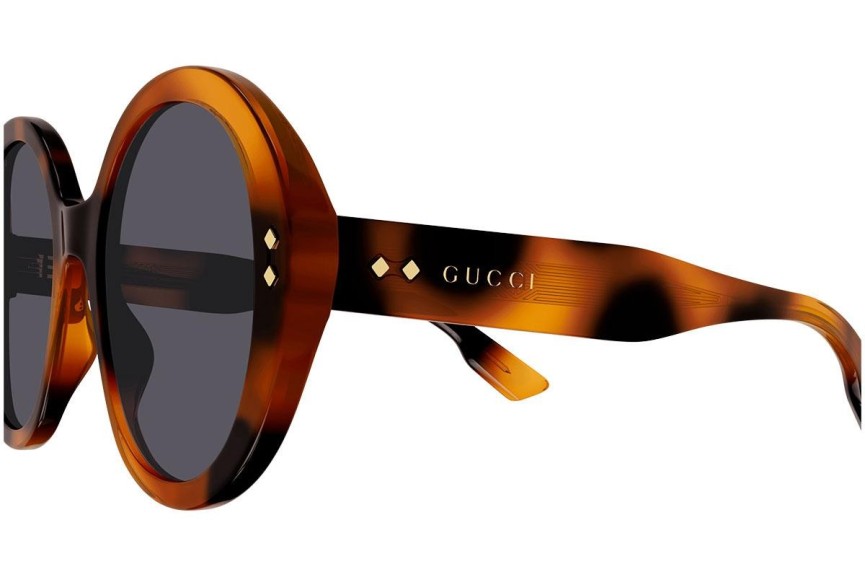 Sončna očala Gucci GG1081S 002 Okrogla Havana